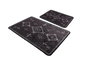 Mijölnir Juego de alfombras de baño Antiguo Gris oscuro